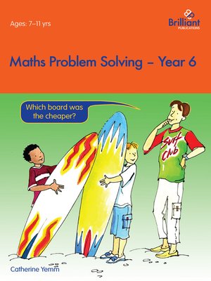 cover image of Maths Problem Solving, Year 6